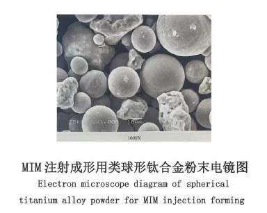 金属钛MIM 注射成型专用粉末