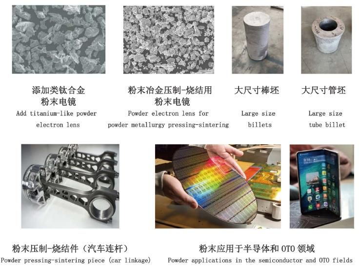 添加类高纯低氧钛粉及粉末冶金压制烧结用钛粉